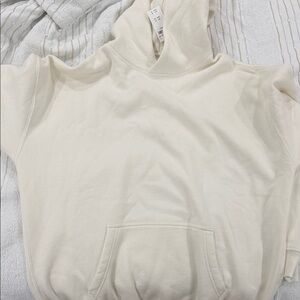 Abercrombie & Fitch Cream Hoodie